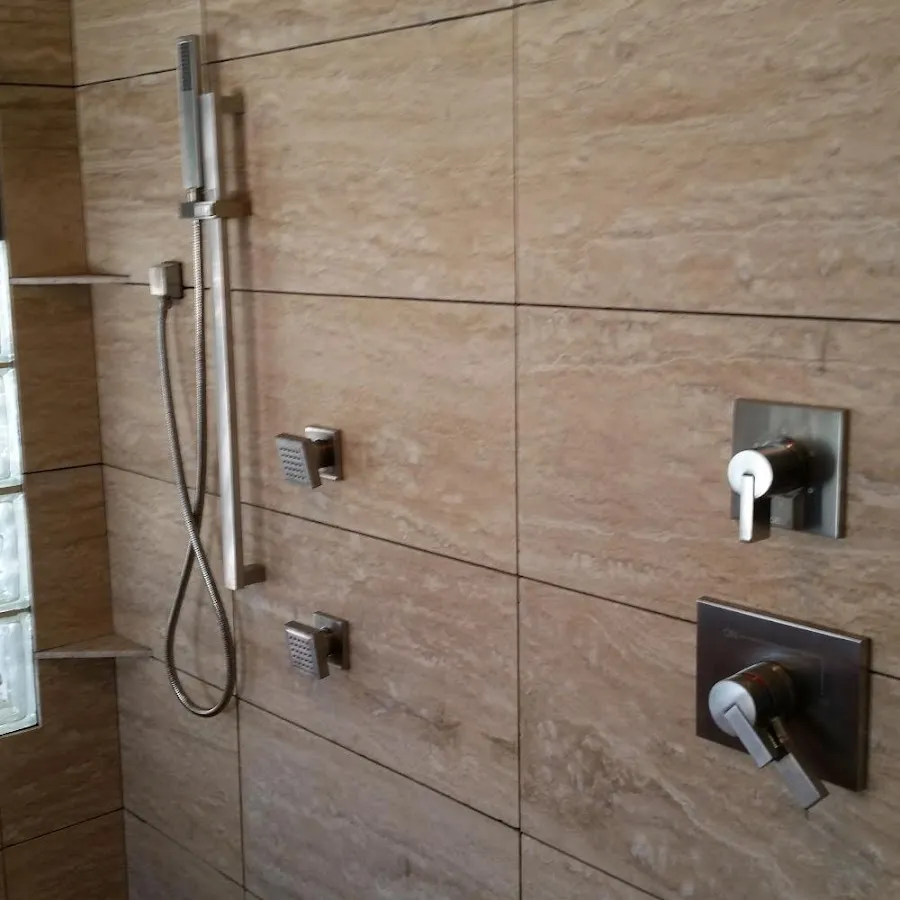 Shower fixture installation for Gas Line Repair in Ballston
